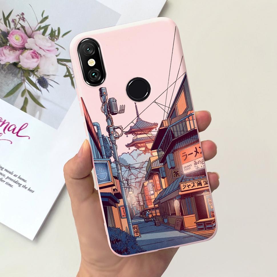 For Xiaomi Mi A2 Lite (Redmi 6 Pro) Case New Fashion Soft Slim Cover Phone Cases For Xiaomi MiA2 Lite Redmi6 Pro Full Back Cover
