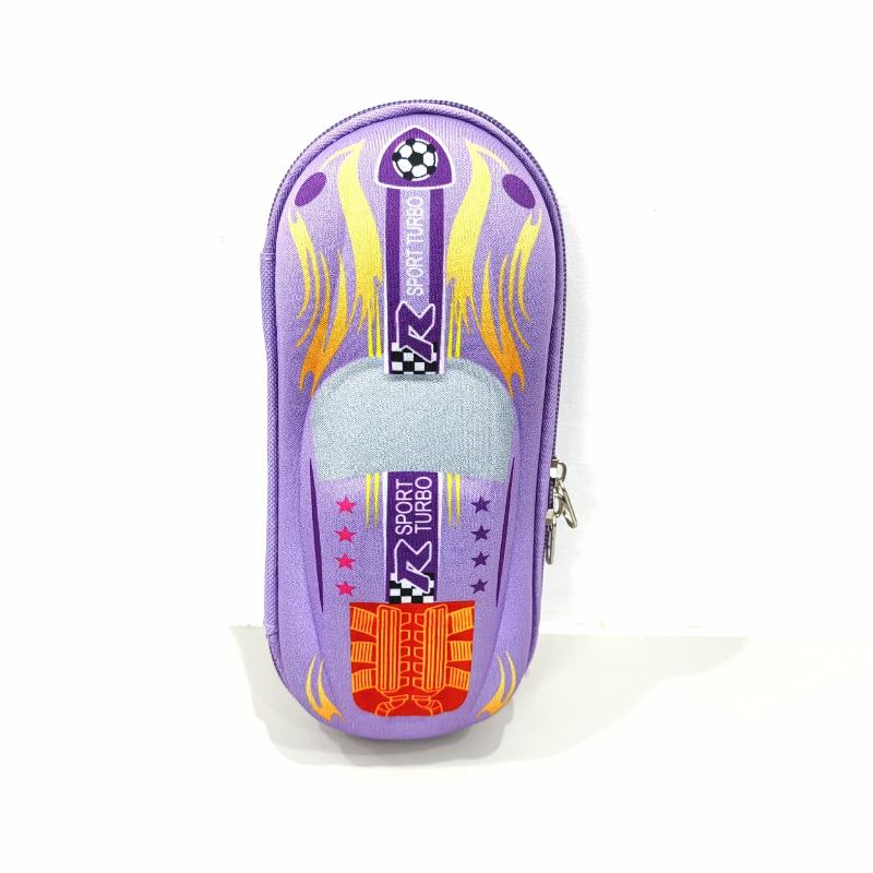 Neues 1 Stück EVA Federmäppchen Boyut Tasche 3D Rennwagen Stifteetuis Cartoons Schul-Federmäppchen Für Kinder Schreibwarenbox