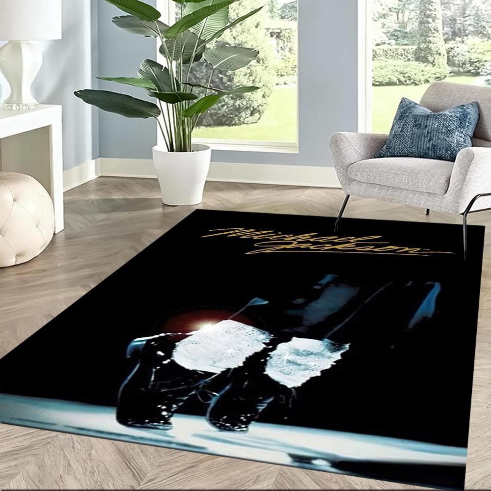I tappeti quadrati dallo stile iconico di Michael Jackson sono un'ottima scelta per soggiorni, camere da letto, arredamento della casa e come regali.