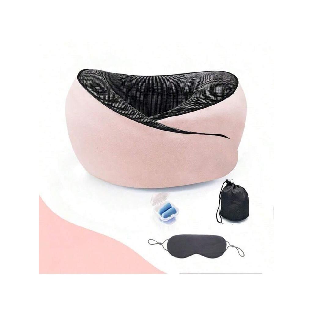 1 Portable U-shaped Neck Pillow, Suitable For Airplanes, Cars, Offices, And Vertical Sleep