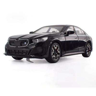 1/24 BMW I5 M60 Alloy Sports Car Model Diecast Metal Limousine Pure Electric Vehicles Car Model Simulation Sound Light Kids Gift