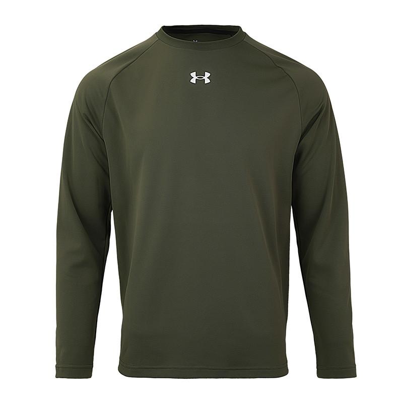 Under Armour Sweatshirts Unisex Green Crew Neck Moderate Regular 25600302-390 2XL