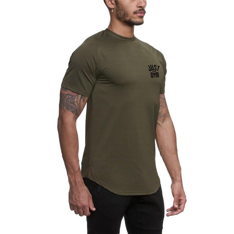 Muscleguys Korean Version of Solid Color White Short-sleeved Men's Simple Round Neck Top   New Half-sleeved Bottoming Shirt