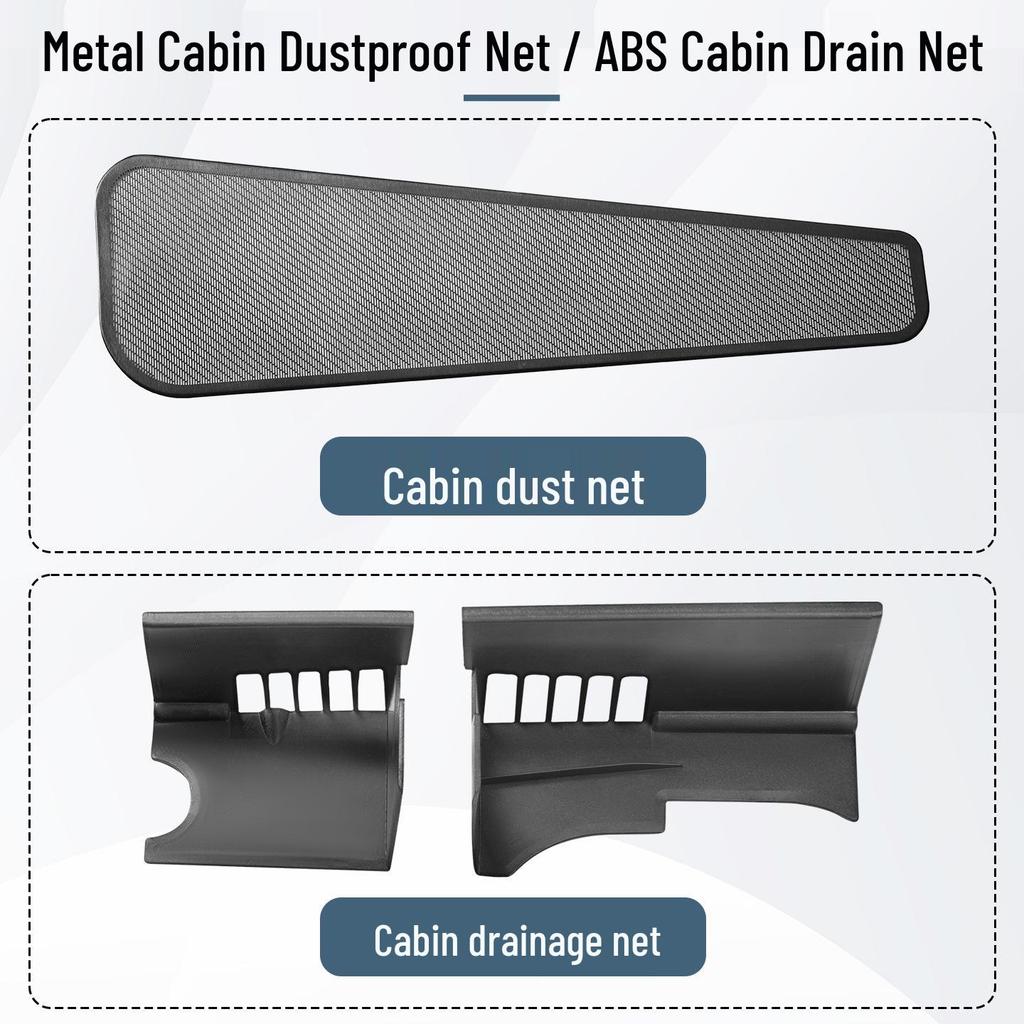 Car Engine Bay Dust Cover for Lynk & Co 900 - Dustproof Net & Drainage Accessories