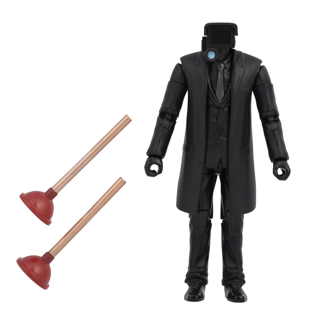 Skibidi Toilet Deluxe Figure Plunger Man Collectible Figure Officially Licensed