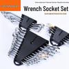 Set de chei cu clichet Torx scurte cu utilizare dublă: Mărimi 13/14/15 pentru Reparații Auto
