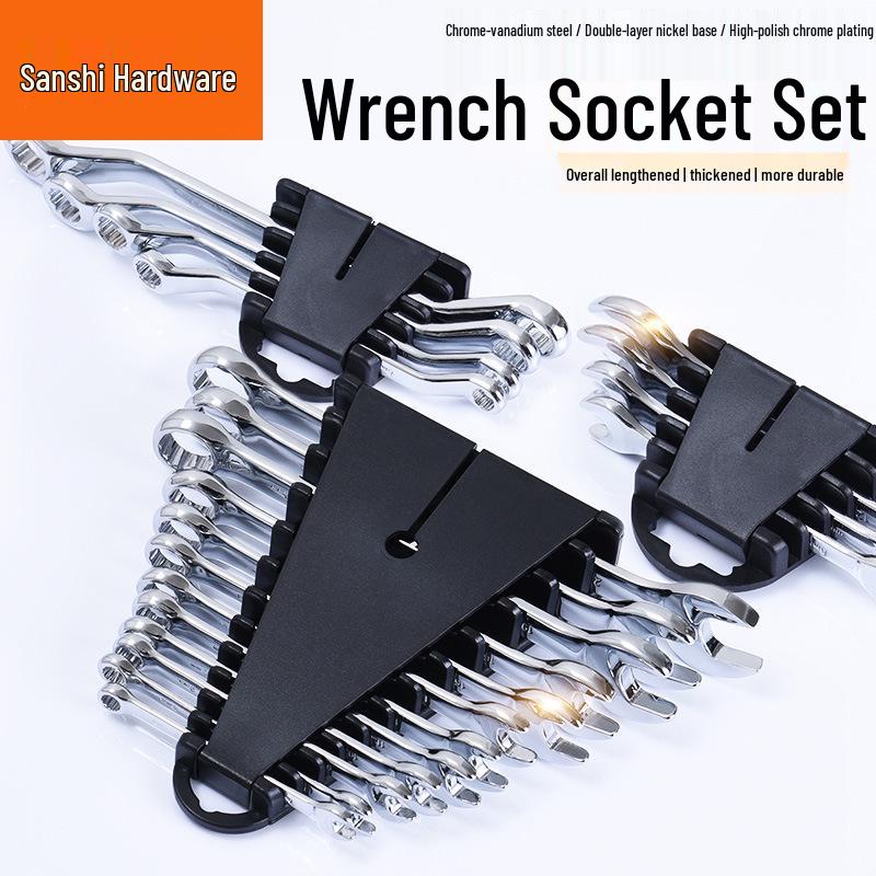 Dual-use Stubby Torx Ratchet Wrench Set: Sizes 13/14/15 for Auto Repair Double-head Torx Wrench Set 5pcs