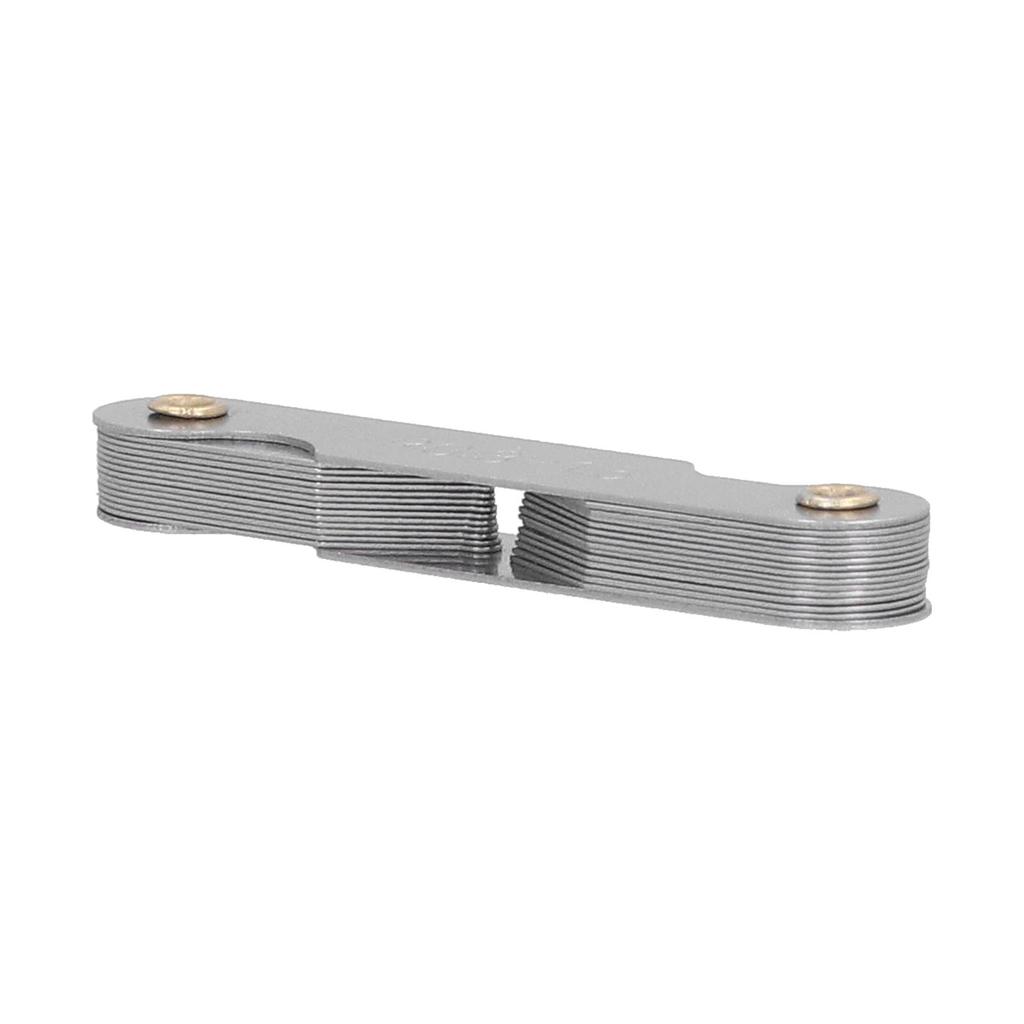 Screw Thread Pitch Gauge Metric Inch Integral Blade Measuring Tool Hardware R0.3?1.5mm