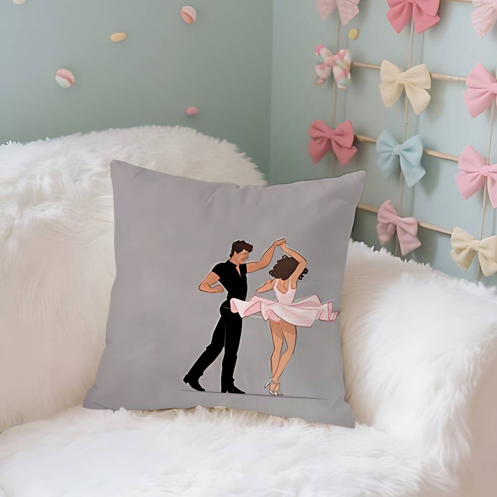Dirty Dancing Case Plush Fabric Soft Pillowcase Double Sided Print Cushion Cover Household Gifts