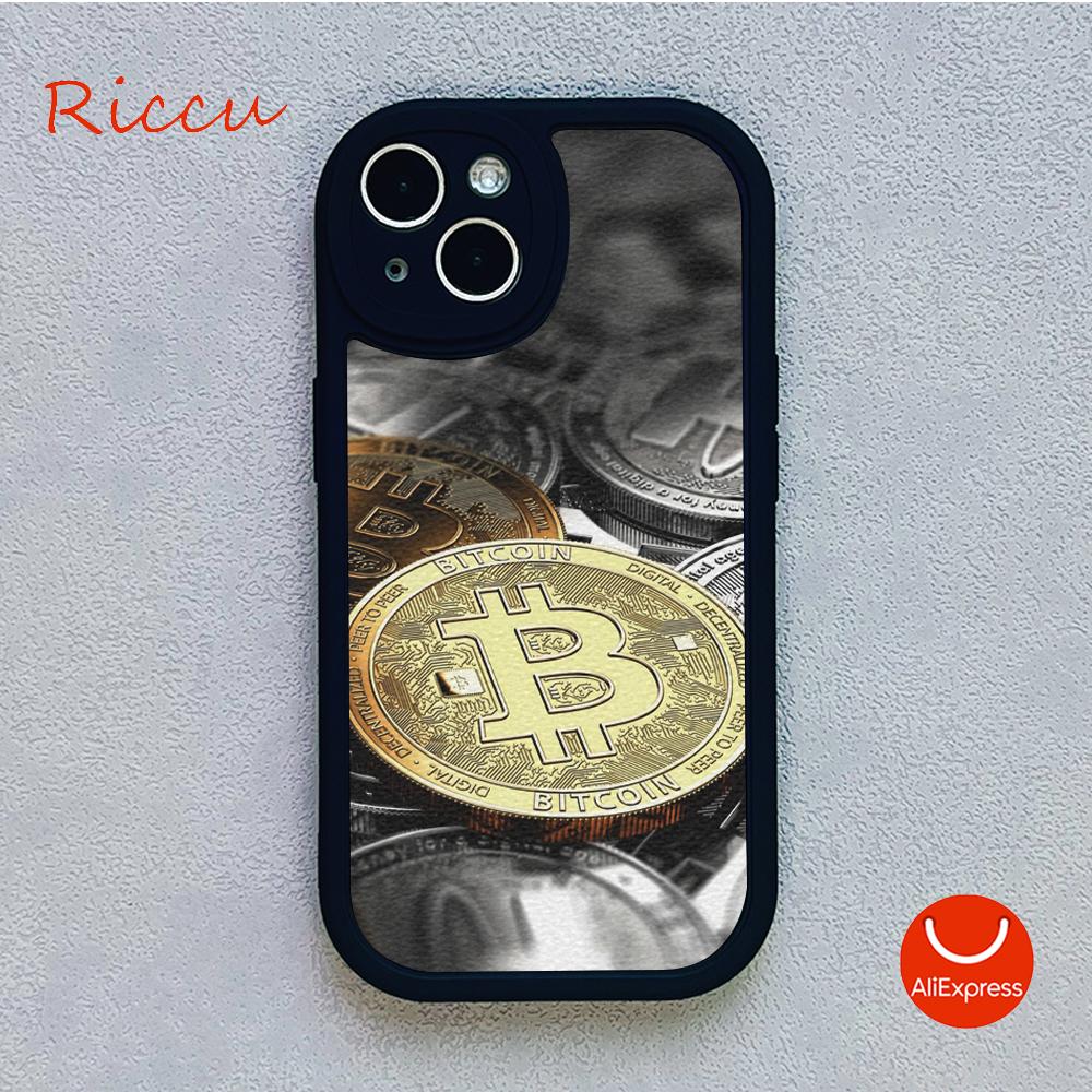 Funny Bitcoin Money Phone Case for Iphone 14 13 11 12 Pro MAX 13 12 MiNi 7 8 Plus Iphone 13 Pro XS XR Lambskin Protective Covers