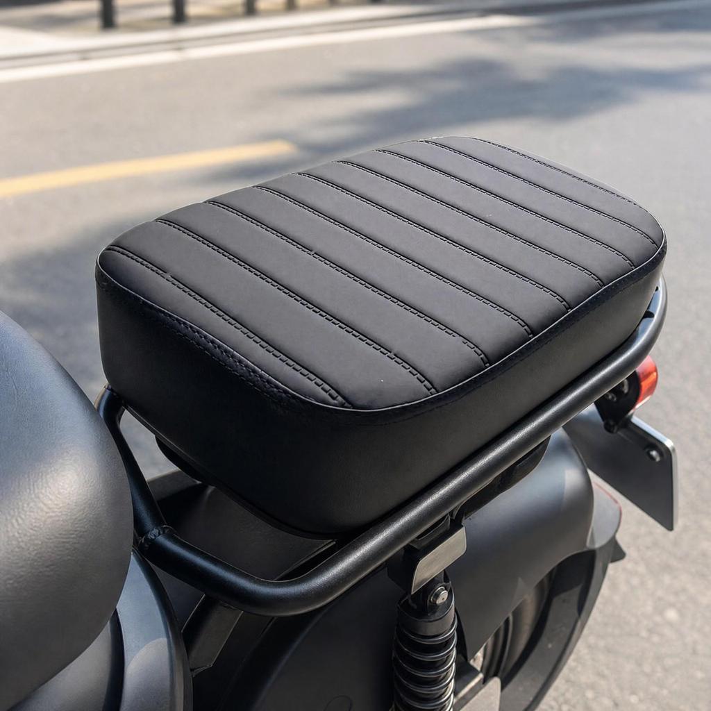 Electric Bike Rear Seat Cushion Soft for Everyday Commuting