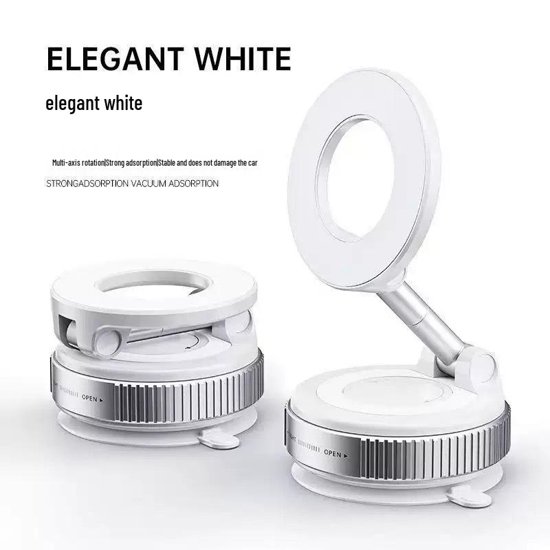 2026 Best-Selling Magnetic Car Phone Holder with Vacuum Suction and Multi-Functional Stability.