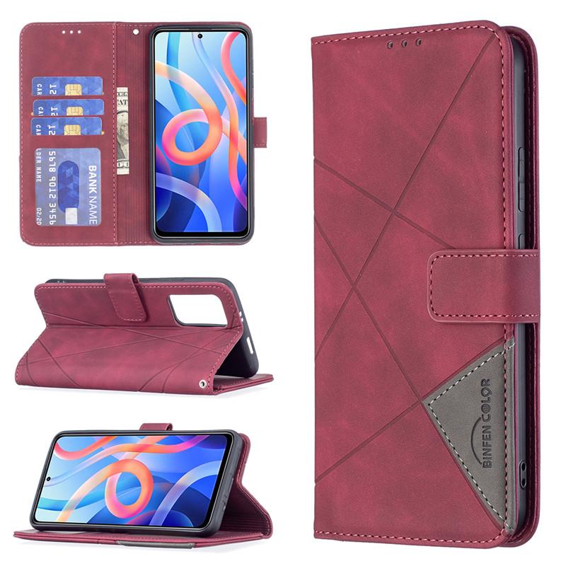 Note11 E Luxus Leder Handyhülle für Xiaomi Redmi Note 11 Pro 11E 11T 11S 11Pro Max 11Lite 5G NE Funda Wallet Flip Cover