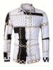 Spring And Autumn Men'S Long Sleeve Shirt