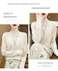Dark Floral Half-High Collar Sweater for Women - Autumn/Winter Knitwear, Versatile Stylish Base Layer Top