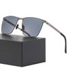 2024 Ultra-Light Large Square Nylon Polarized Sunglasses - Screwless, Elastic Frame (Model 7335)
