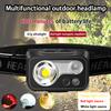 Mini Wiederaufladbare Leistungsstarke Sensor Stirnlampe USB Stirnlampe Taschenlampe Scheinwerfer LED Stirnlampe Camping Suchscheinwerfer