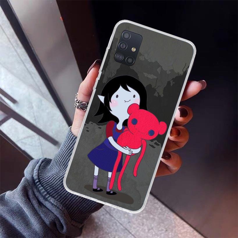 Adventure Marceline Jujuba Phone Case For Samsung Galaxy A12 A52S A42 A32 A22 A51 A50 Note 20 Ultra 10 S10 Plus A71 A70 A31 A30