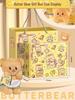 Butter Bear Stationery Set: Creative Back-to-School Gift for Kindergarten and Primary Students