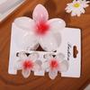 One Large and Two Small, Gradient Color Flower Hair Clip, Summer Fashion Casual Style Hair Accessory Perfect for Outings