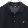RAF BY RAF SIMONS Short sleeve Polo shirt S black Kanoko fabric Men's Used