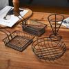 1Pcs Home BBQ Kitchen Tool Frying Tray Food Storage Container French Fries Holder Fryers Basket
