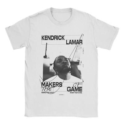 Ανδρικό T-Shirt Kendrick Lamar Αστείο Μπλουζάκι από Καθαρό Βαμβάκι Κοντομάνικο T-Shirt Στρογγυλής Λαιμόκοψης Τοπ 4XL 5XL