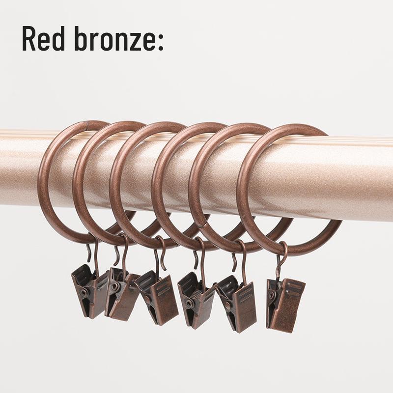 Metallvorhangclips & -ringe mit Haken