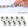 2Pcs Portable Bicycle Chain Master Link Joint Connector 6/8/10 Speed Quick Clip