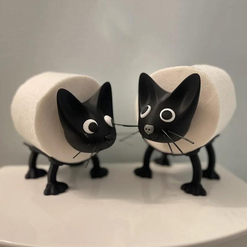 Pig Toilet Roll Holder, Frog Toilet Paper Roll Holder, 3D Printed Tissue Paper Storage Stand, Cute Bathroom Decor