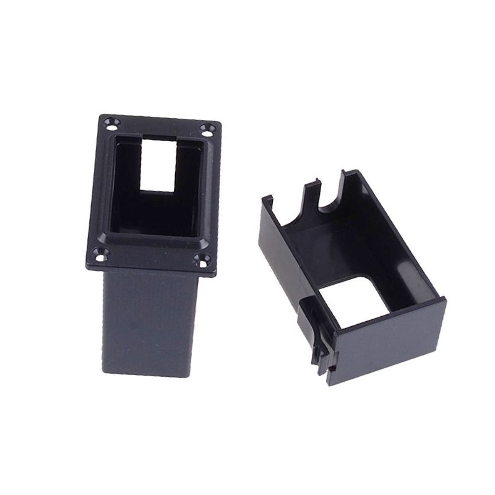9V Battery Holder Black Battery Case New Guitar Pickup Battery Box