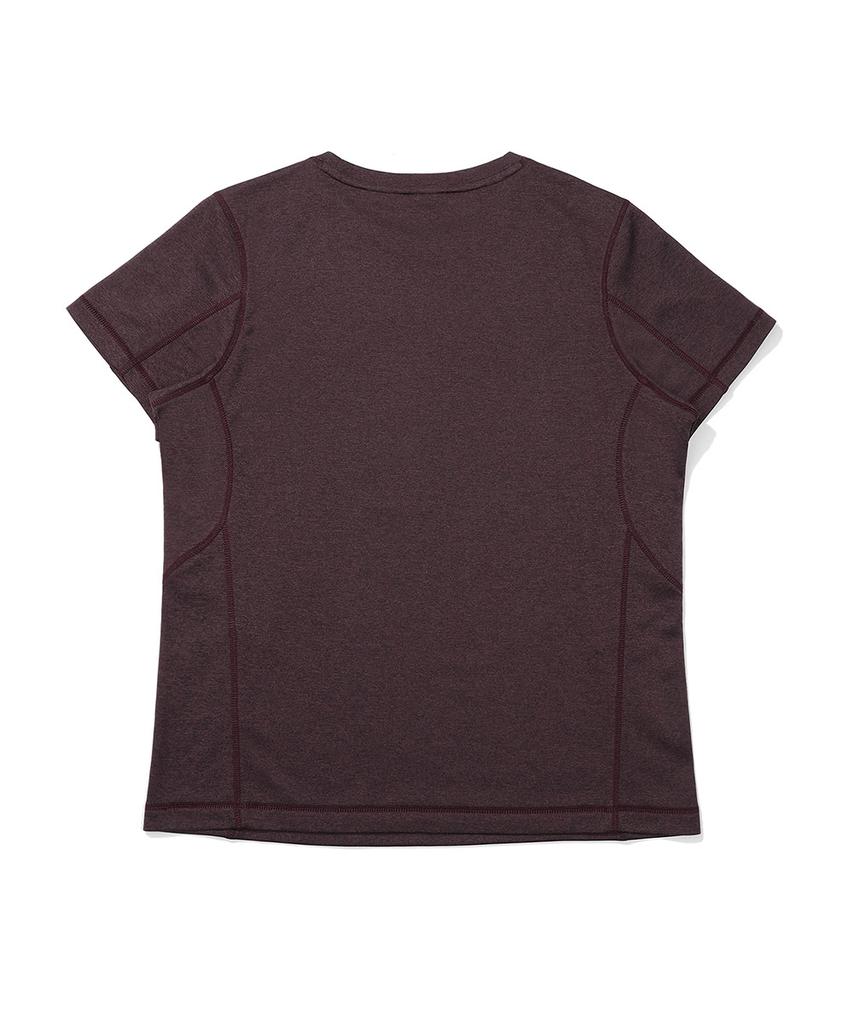 SIERRA DESIGNS W) Rosa Pocket Short Sleeve T-Shirt Burgundy