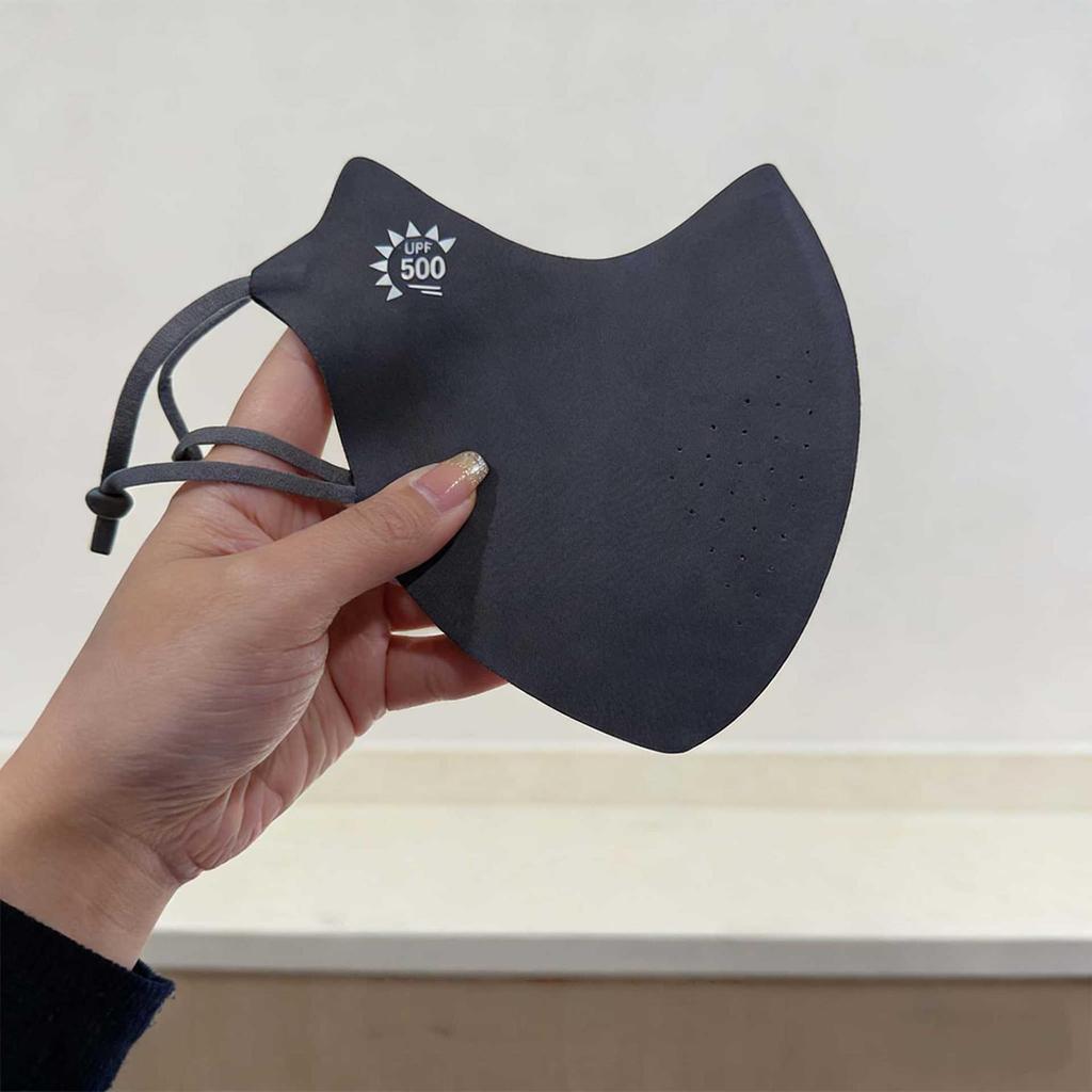 Women’s Anti-UV Breathable Ice Silk Face Mask - Sunshade and Eye Corner Protector 3D Hat