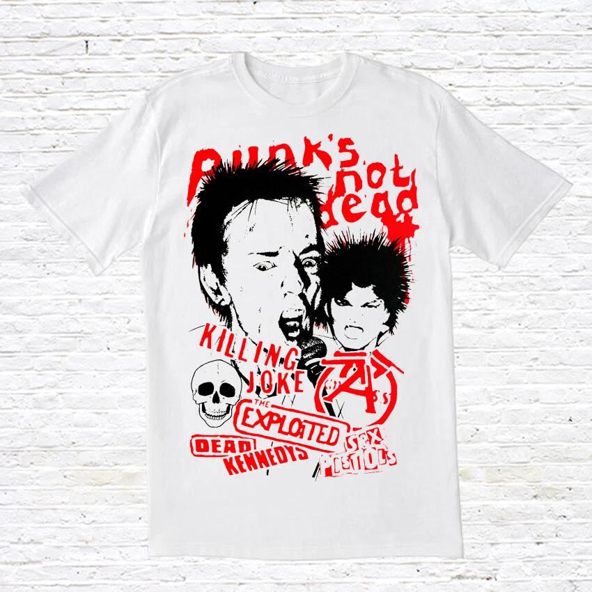 Punk s Not Dead T-Shirt. Vintage Style./ Killing Joke / Sex Pistols XL