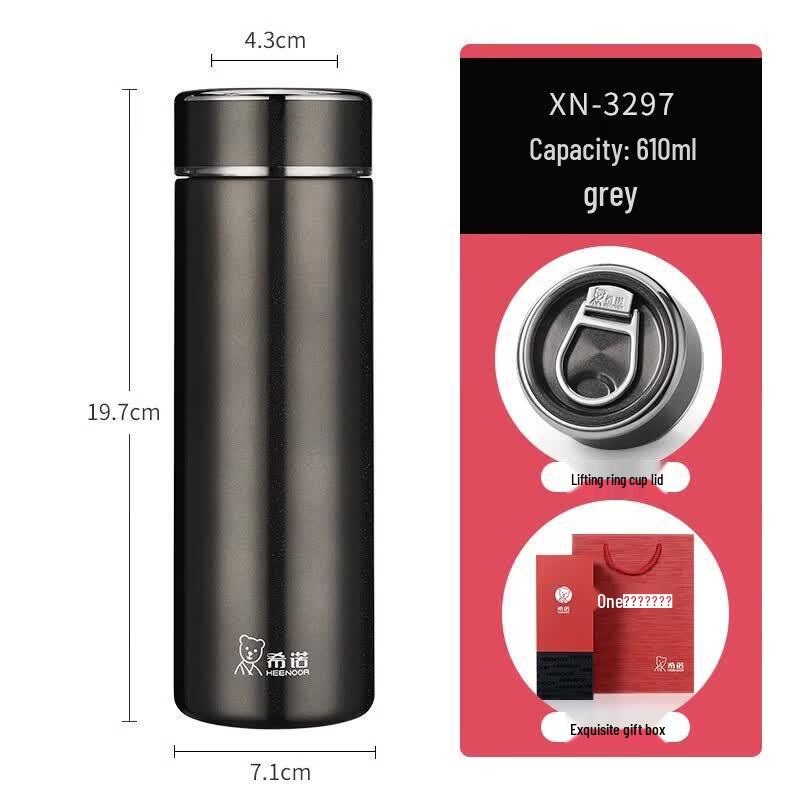 Xinuo Men s Insulated Water Bottle with Handle Loop