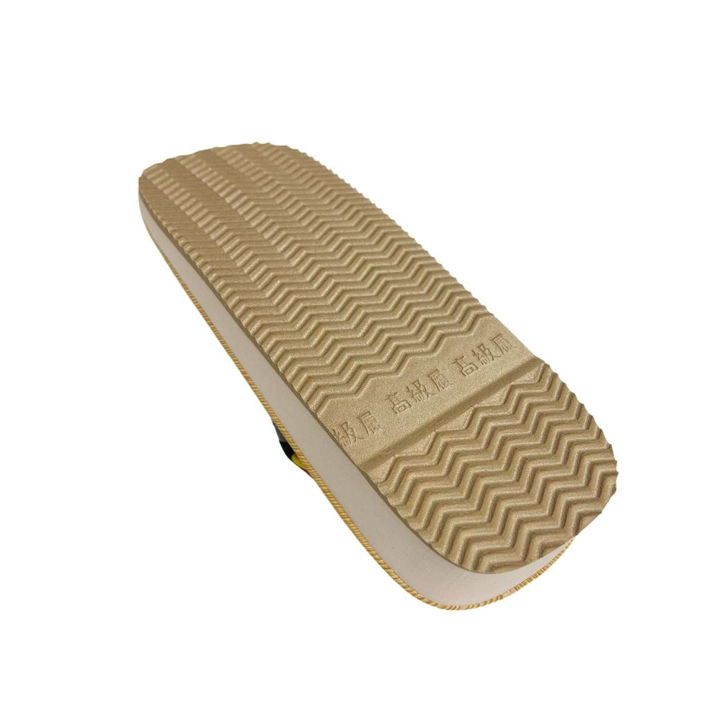 Exclusive Zori Footwear with a Folded Vinyl Perfect for Festivals and Everyday Shippo Pattern Square Shape [momoten] [Amazon Brand] Japanese-Made