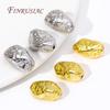 18K Gold Plated Metal Beads For Jewelry Making,Irregular Bracelet Necklace Spacer Beads,Bulk Jewellery Making Beads