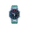 CASIO Men Liquid Crystal/Analog Dual Display Series 48.5mm Black Watch GA-2100-1A-
