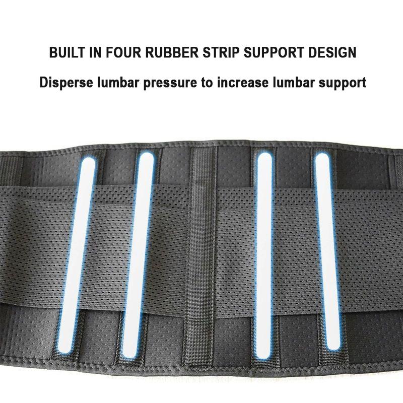 Adjustable Dual Compression Waist Trainer with Widened and Enlarged Elastic Band Suitable for Fitness Elastic Support Band
