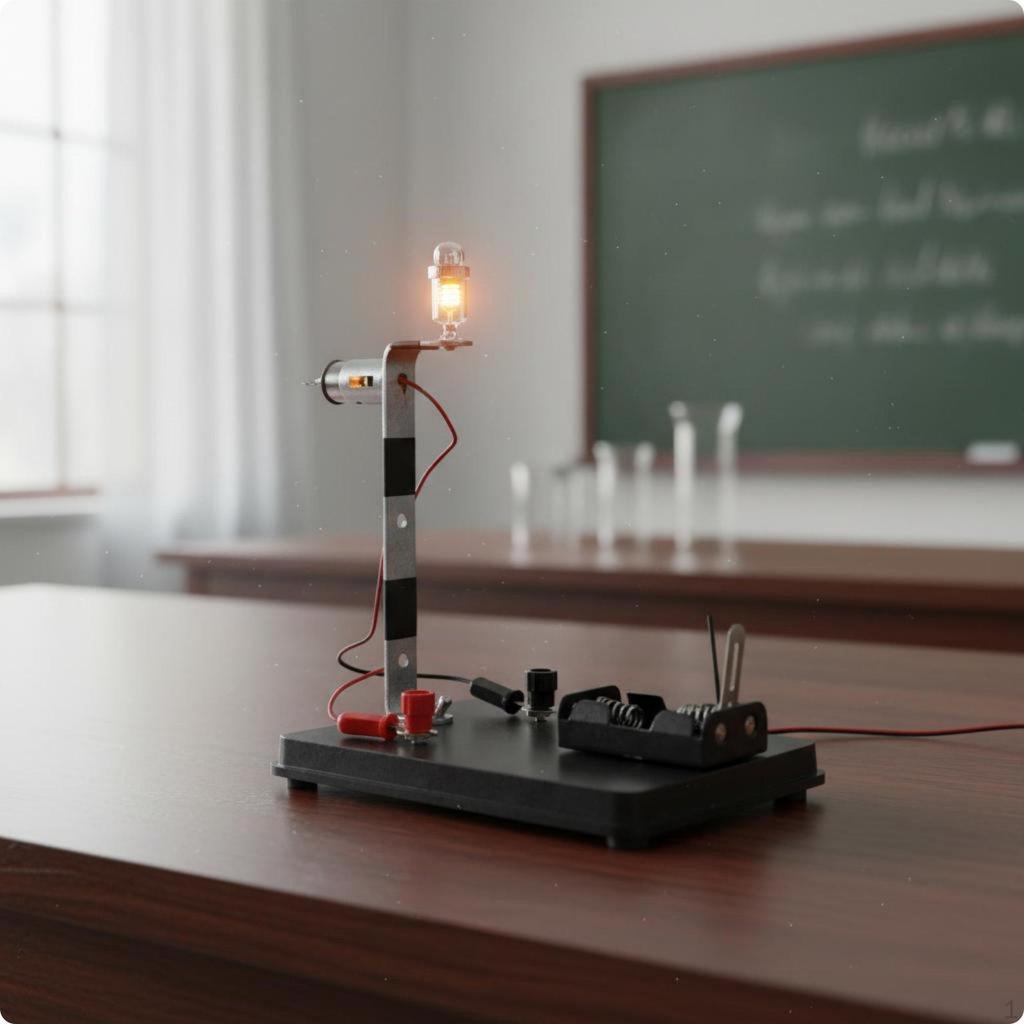 Resistant Temperature Demonstrator Visual Demonstration Metal Conductor Resistant Apparatus Spark Curiosity Physics Learning Kit