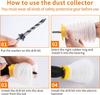 Drill Dust Cover Collector Scalable Rubber Dustproof Dust Bowl Device Power Tool Utility Accessories for Electric Hammer
