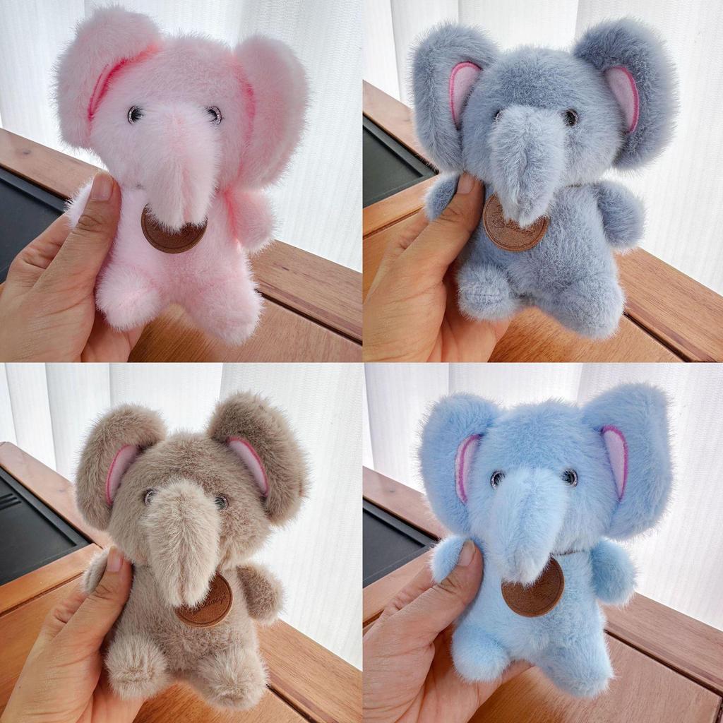 Mini Plush Toy Claw Machine Keychain Charms