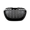 Kühlergrill für die Motorhaube des Seat Leon MK2 1P1 2006–2009, schwarzer Frontgrill aus Wabengewebe, ohne Emblem, Sport-Renngrill