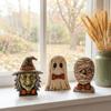 Wolf Ghost Figurine Gothic Witch Statue Decoration Rustic Style Desktop Decorations  Christmas