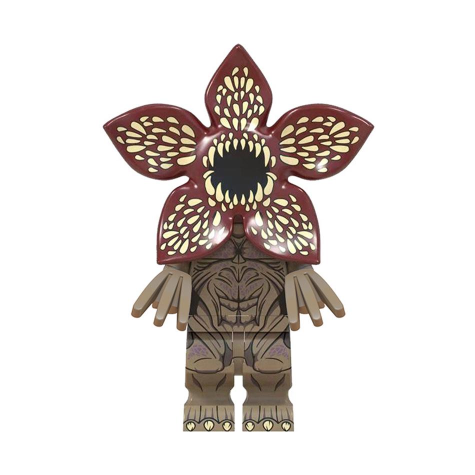 

NEW 1-24PCS The Horrible Movie Dustin Mike Vecna Will Eleven Demogorgon Model Figure Blocks Construction Assembly Toy Gift