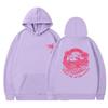 2025 Winter Japanese & Korean Loose Drop Shoulder Casual Hooded Sweatshirt