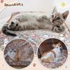 3PCS Soft Flannel Fleece Cat Dog Blanket Bed Mats Paw Foot Print Warm Pet Blanket Sleeping Beds Cover Mat For Dogs Cats Supplies
