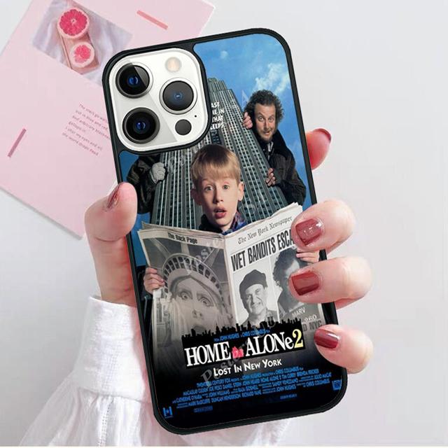 

Home Alone Phone Case Cover For iPhone 17 Air 15 16e 14 13 12 Pro Max 11 Pro Max Plus Coque Shell iPhone 12pro max