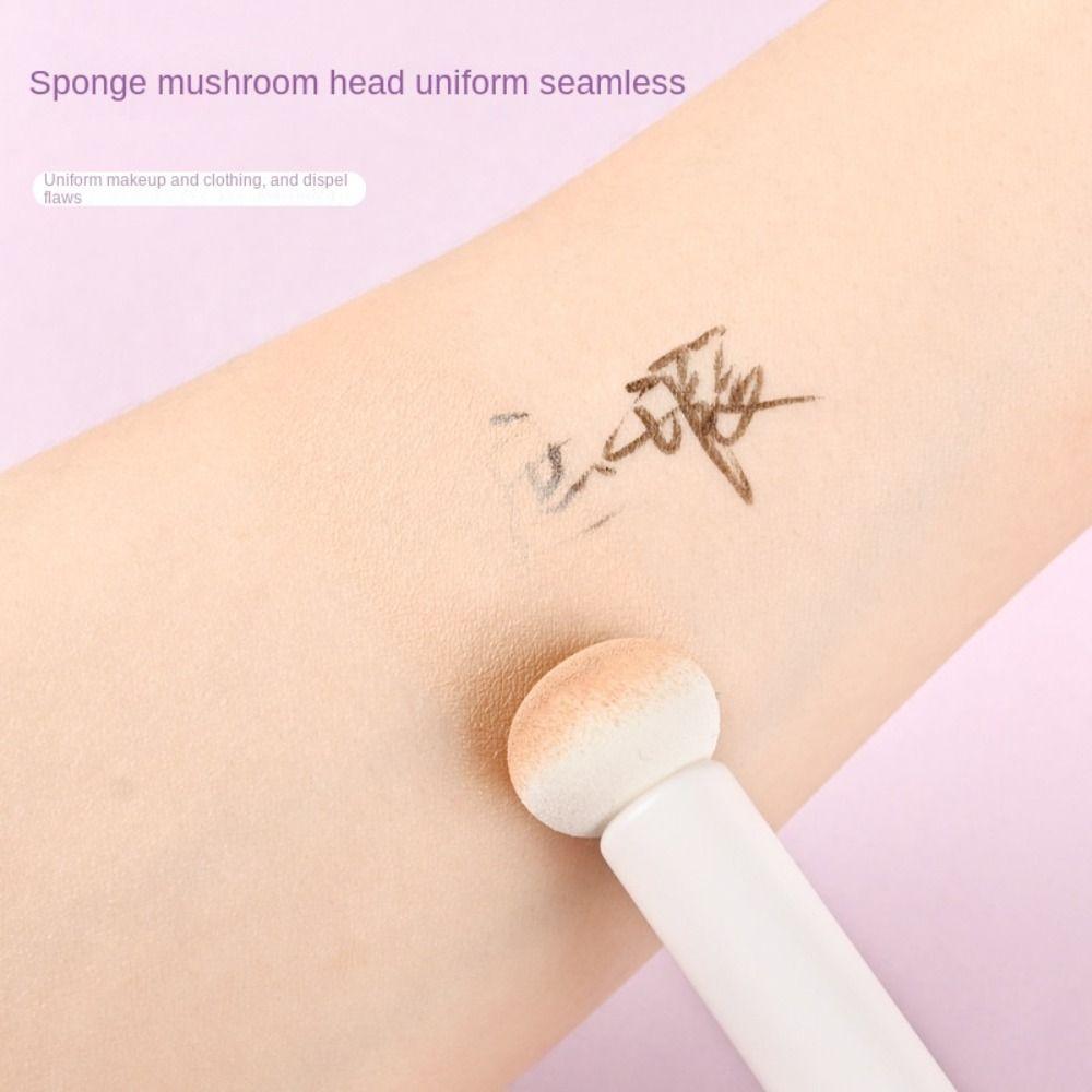 Soft Mushroom Head Concealer Brush Candy Color Lipstick Blending Brush  Seamlessly Cover