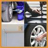48Pcs Outer Hexagonal Round Head Nuts,304Stainless Steel Acorn Cap Nuts, Suitable For Automotive Tire Installation
